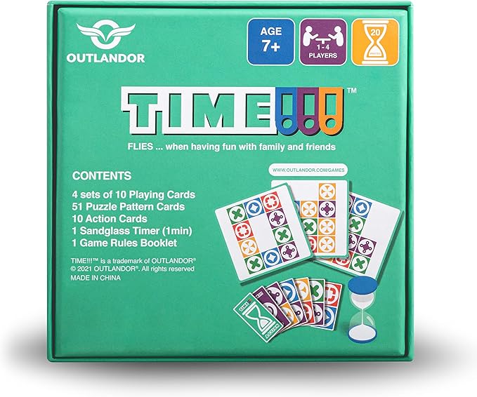 Outlandor - TIME Pattern Matching Puzzle Game - Up to 4 Players