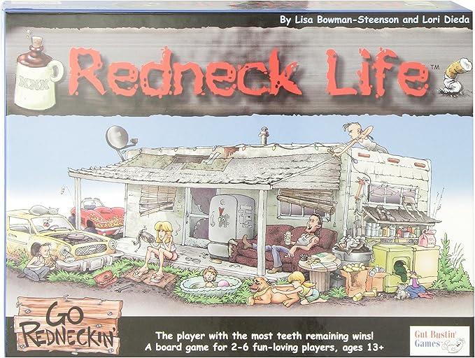 Gut Bustin' Games Redneck Life Board Game