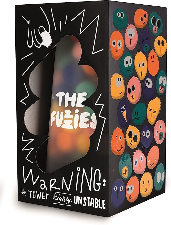CMYK The Fuzzies - A Gravity Defying, Squishy Stacking Game