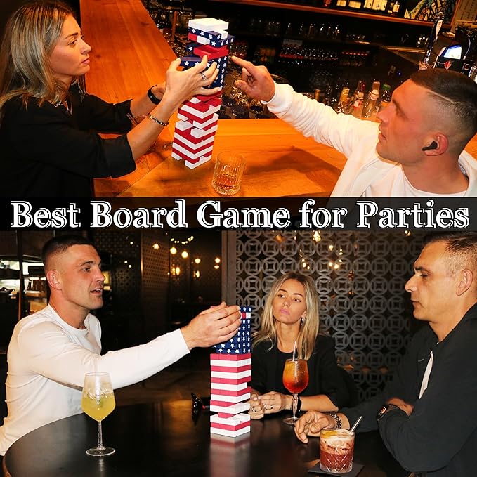 Fun Board Games for Family Games, Board Games for Adults, Popular Board Games American Tower, Classic Board Game for Children and Adults, Fun Board Game for Party, Board Game for Game Nights