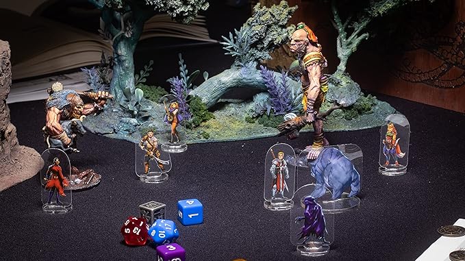 Arcknight Flat Plastic Miniatures: Pirates; 62 Unique High Seas-Themed Minis for DND 5e and Pathfinder; Affordable, Skinny Figurines for Dungeons and Dragons and Other Tabletop RPG Games