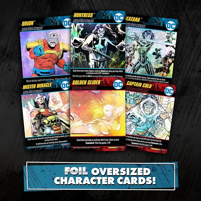 Cryptozoic Entertainment: DC Deck-Building Game: Crossover Collection 1 Expansion- Deck Building Card Game, Ages 14+ Multi