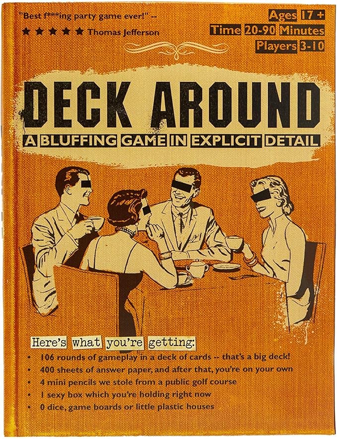 Adult Party Game with Over 100 Rounds (Card Game)