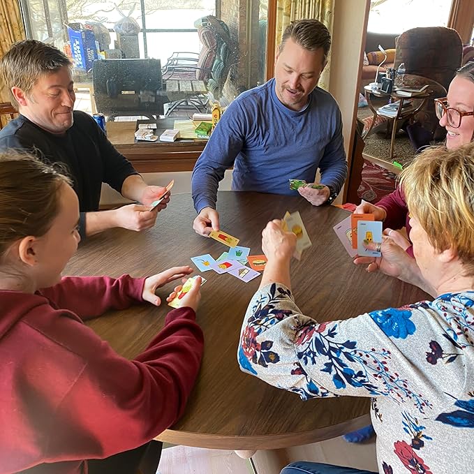 Lunch Break - Card Game with The Thrill of Slapjack and Suspense of Spoons - Fast-Moving Card Slapping Fun for Adults and Kids Ages 7+ and 2-6 Players - New Games for Game Night