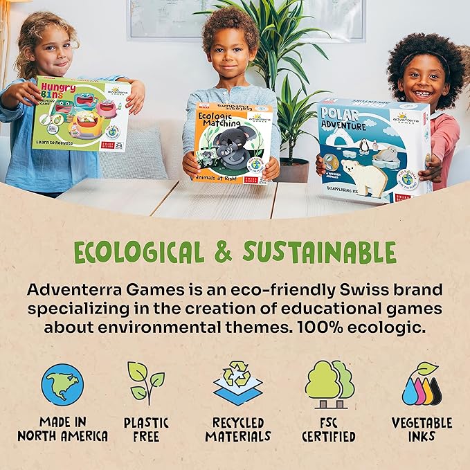 Eating in Season - A Family Puzzle Game About Eating Fruits & Vegetables - Fun & Educational Toddler Memory Games for Boys and Girls - Learning Resources for Kids Ages 2+ by Adventerra Games