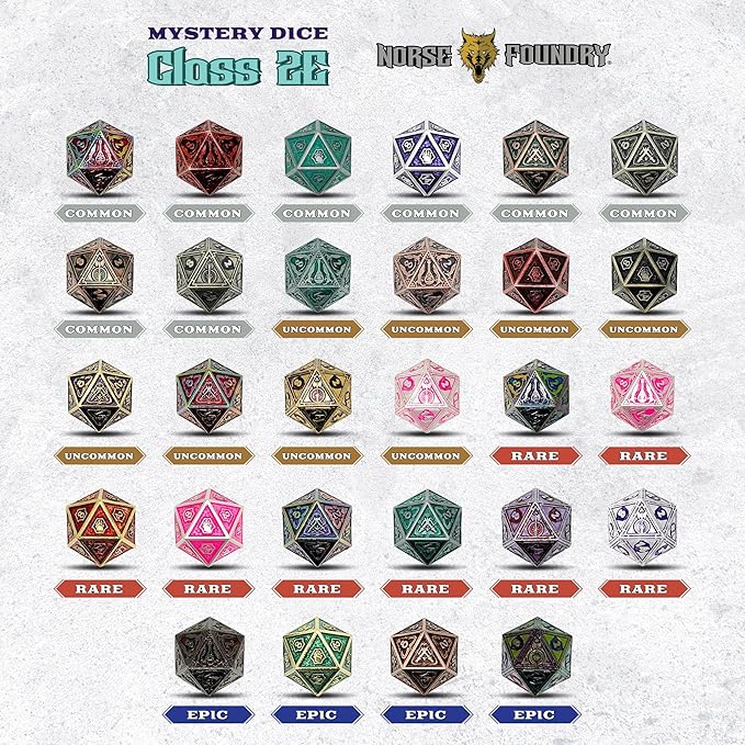 Norse Foundry Mystery D20 Series (2nd Edition)