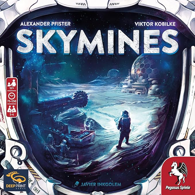 Skymines - Investing Game - Game for Game Night - 1 to 4 Plyers - 75 to 150 Minutes of Gameplay, Blue