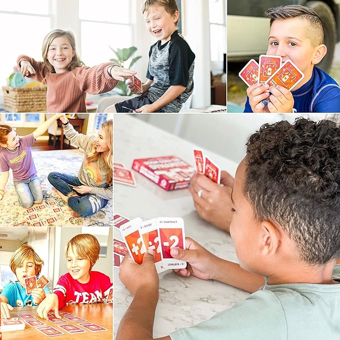 Ok2Win 3UP 3DOWN Card Game and Boom Goes The Dynamite Math Card Game and Doom On You Card Game and Mixed Doubles Dice Game Bundle - Fun Family Games for All Ages