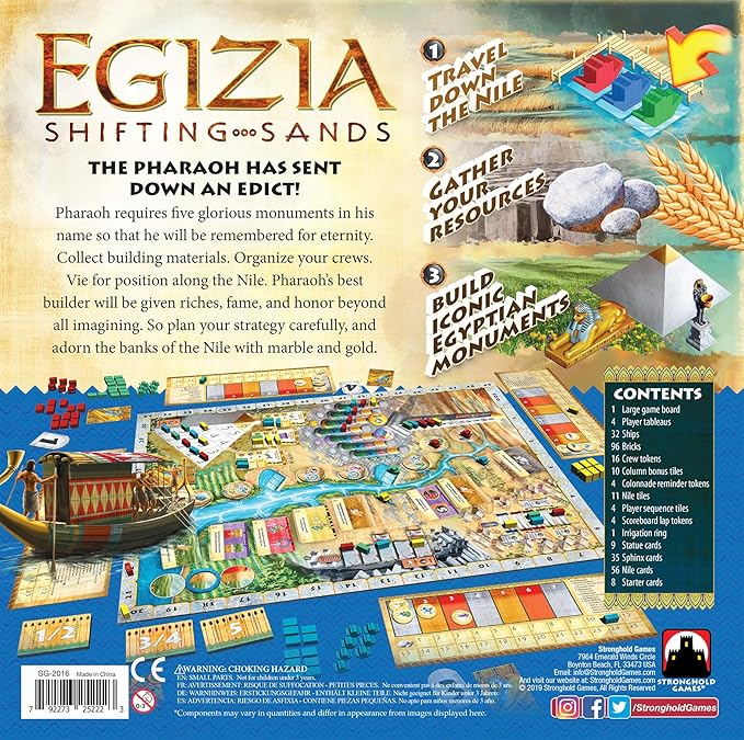 Indie Boards and Cards Egizia Shifting Sands
