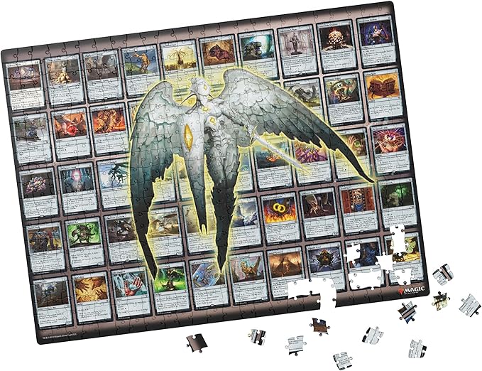 Magic The Gathering, Artifacts 500 Piece Puzzle MTG Puzzles for Adults Jigsaw Puzzles 500 Pieces Adult Puzzles 500 Piece Puzzles for Adults & Kids 12+