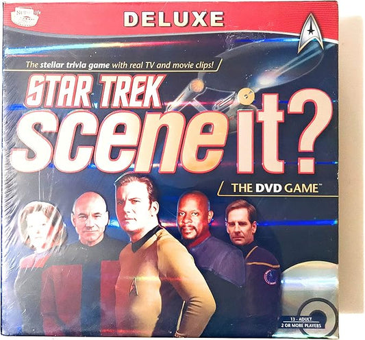 Games Scene It? Deluxe Star Trek Edition
