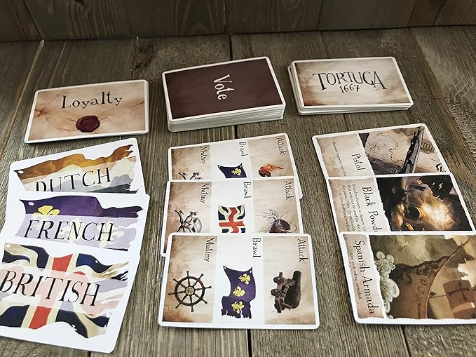 Facade Dark Cites Series Board Game of Strategy, Deceit, and Luck - Card Game for Teens Adults and Family - Tortuga 1667