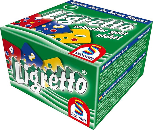 Schmidt Spiele 1201 Green Ligretto Card Game for 8 years to 18 years