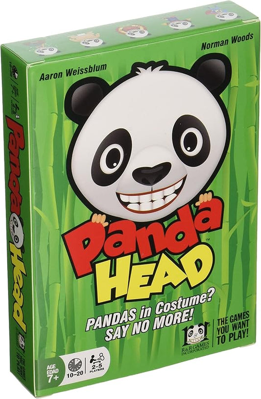 R&R Games Panda Head - Fast-Paced Card Game for Adults & Kids