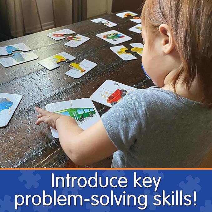 The Learning Journey: My First Match It - Things That Go - 15 Self-Correcting Vehicle Matching Puzzles