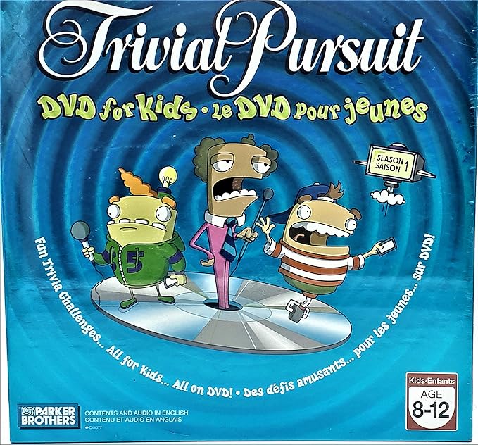 Hasbro Gaming Trivial Pursuit DVD for Kids