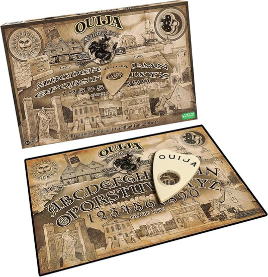 Ouija Salem Edition by Winning Moves Games USA, Spooky and Dark Special City Edition Ouija Board, for 2+ Players Age 8+