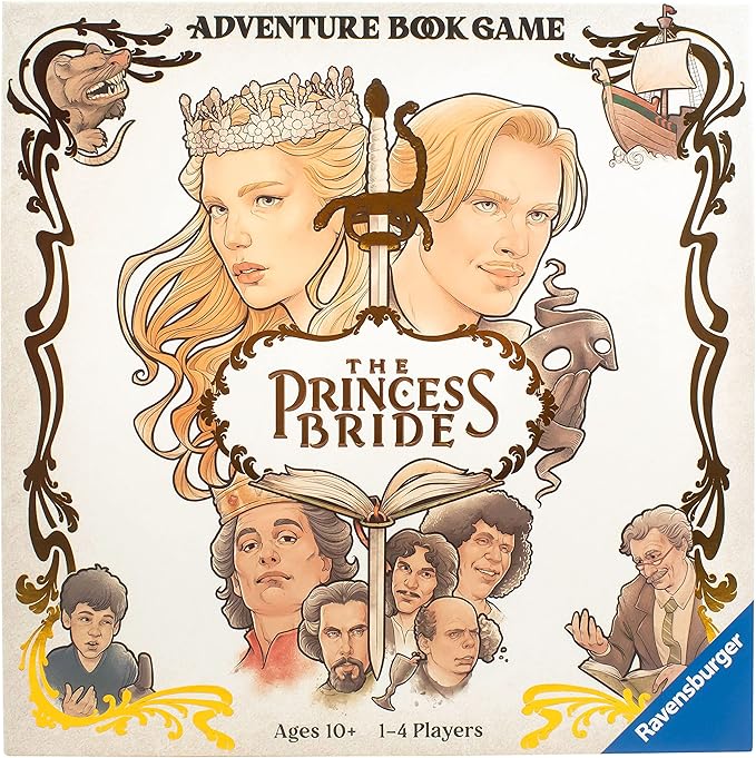 Ravensburger Princess Bride Adventure Book Game | Interactive and Engaging Gameplay for Fans of The Movie | for Ages 10 & Up
