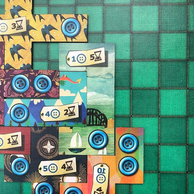 Patchwork Specials Board Game (10-Year Anniversary Edition) New Illustrations, Solo Mode & Exclusive Tokens! Strategy Game for Kids & Adults, Ages 8+, 2 Players, 30 Min Playtime, Made by Lookout Games