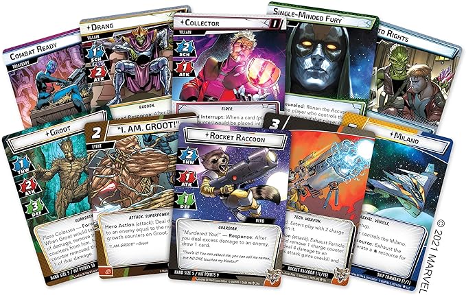 Marvel Champions The Card Game The Galaxy's Most Wanted CAMPAIGN EXPANSION - Cooperative Strategy Game for Kids and Adults, Ages 14+, 1-4 Players, 45-90 Min Playtime, Made by Fantasy Flight Games