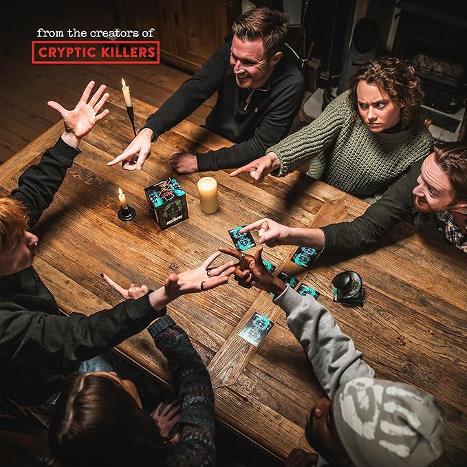 The Deceivers – Murder Mystery Party Game | Like Werewolf | Adult Board Game Night, Family Games, Secret Spy Games & Traitor Role-Playing | Bluffing, Deception, and Strategy - CRYPTIC KILLERS