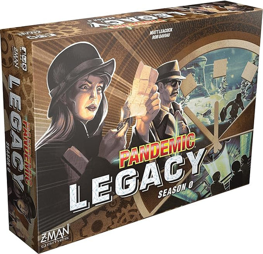 Pandemic Legacy Season 0 Board Game | Board Game for Adults and Family | Cooperative Board Game | Ages 14+ | 2 to 4 Players | Average Playtime 60 Minutes | Made by Z-Man Games