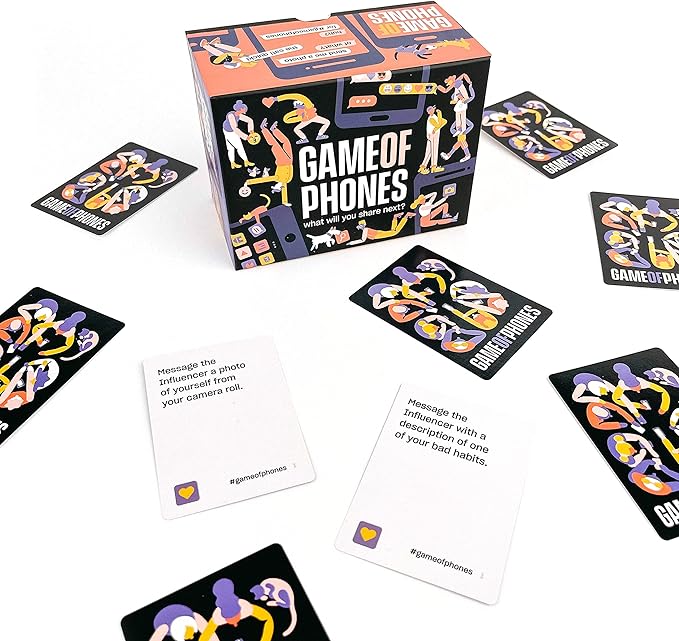 SolidRoots Game of Phones - What Will You Share Next? Card Game