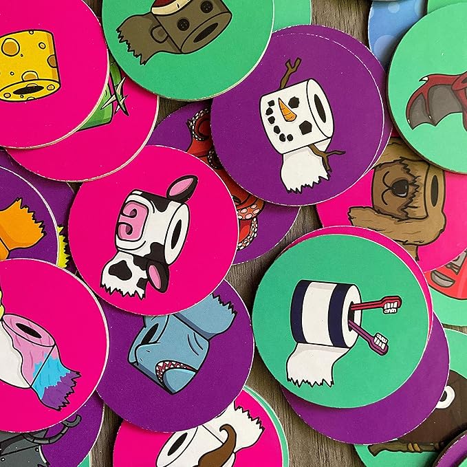 Toilet Paper Tile Match - A Memory and Matching Game for Kids 3+