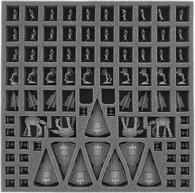 Feldherr Foam Tray Value Set Compatible with The Star Wars Rebellion Board Game Box