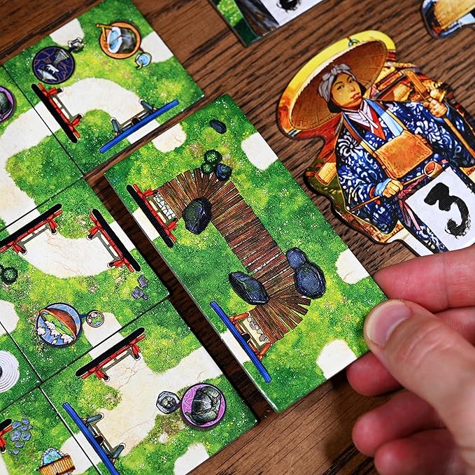 Pencil First Games The One Hundred Torii: Diverging Paths Board Game – A Tile-Laying Expansion with New Locations and Characters for 1-4 Players