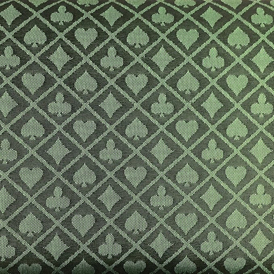Speed Cloth Poker Table Fabric - 108X60 Inch Section of Suited Casino Card Game Table Felt Top Cover - Green