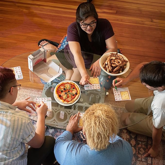 ThinkFun's Dice and Slice Pizza Party Dice Game - Deliciously Strategic Pizza Slicing Game