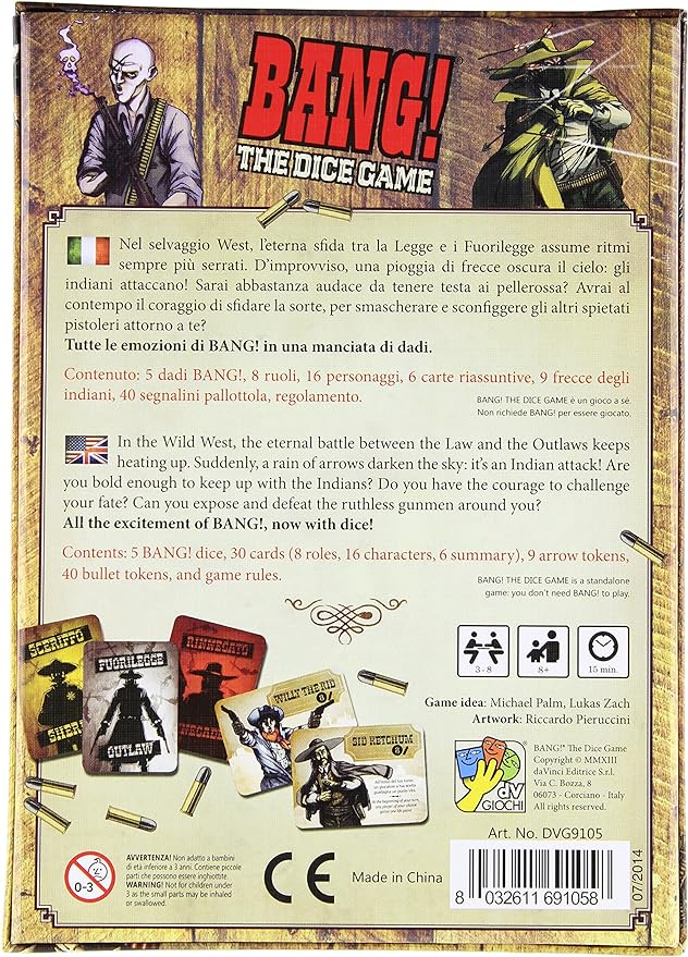 Da Vinci Bang!: The Dice Game , Brown