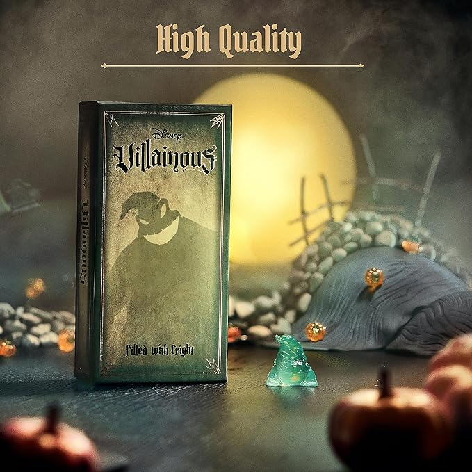 Ravensburger Disney Villainous: Filled with Fright - Strategy Board Game for Age 10 & Up | Award-Winning Line | Featuring Oogie Boogie